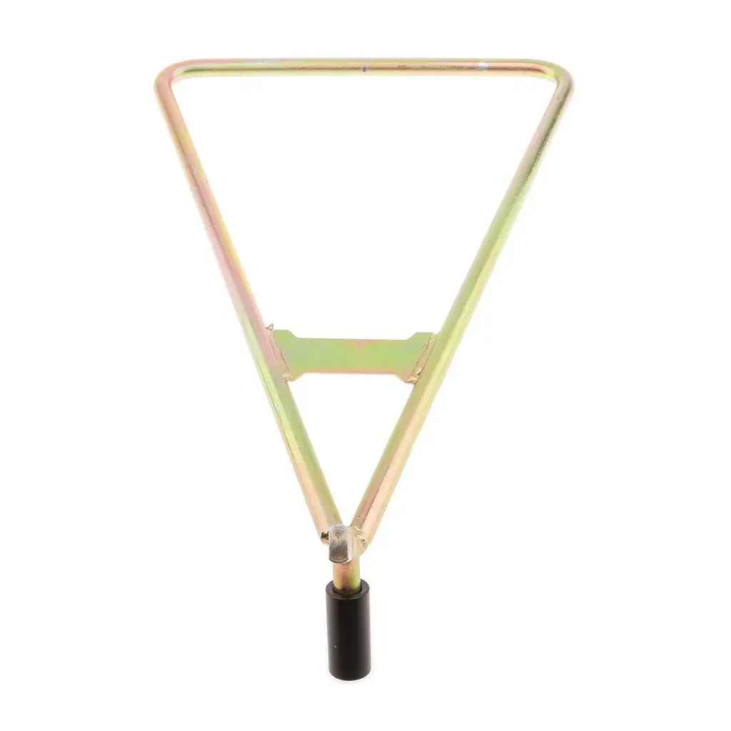 

Золотая треугольная подножка для мотоцикла, сверхпрочная металлическая боковая подставка для взрослых мотокроссовых и трехколесных мотоциклов