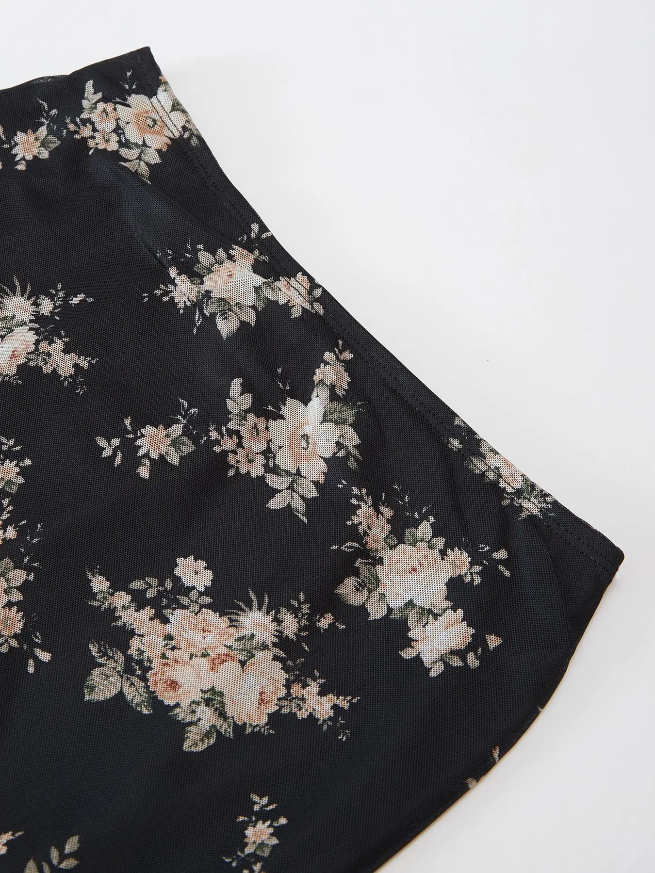 Röcke mit Blumenmuster, Midi-Rock, hochtaillierter langer Rock für Damen, Vintage-Streetwear-Rock, Sommer, sexy, elegante Damenröcke 2026 – Detail 8