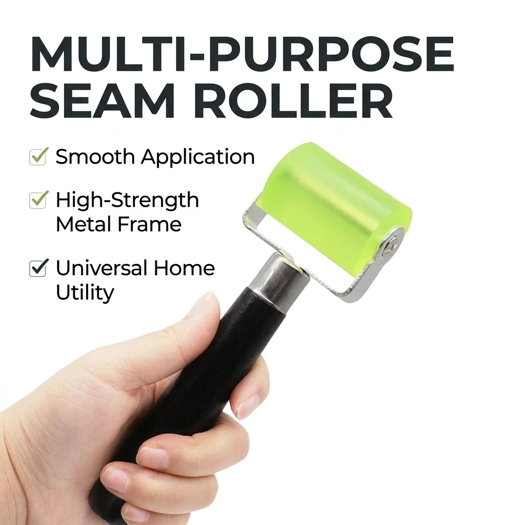YGTITAN Car Sound Deadening Roller, Auto Insulation & Vinyl Wrap Tool, Wallpaper Smoothing Roller, Large/Small Green Handle