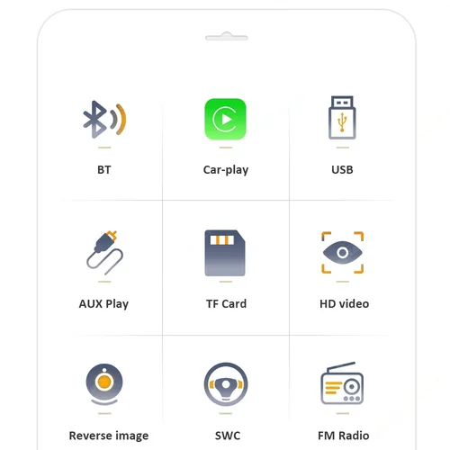 Imagen 2 del producto Navegador GPS Universal de 7 pulgadas, autorradio 1 Din con Android, pantalla retráctil IPS, reproductor de vídeo Multimedia, USB, reproducción de Audio para coche