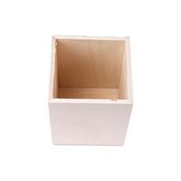 Simplicity Office Organizer Stationery Desk Accessories Pencil Container Wooden Pen Holder Pencil Holders Storage Box