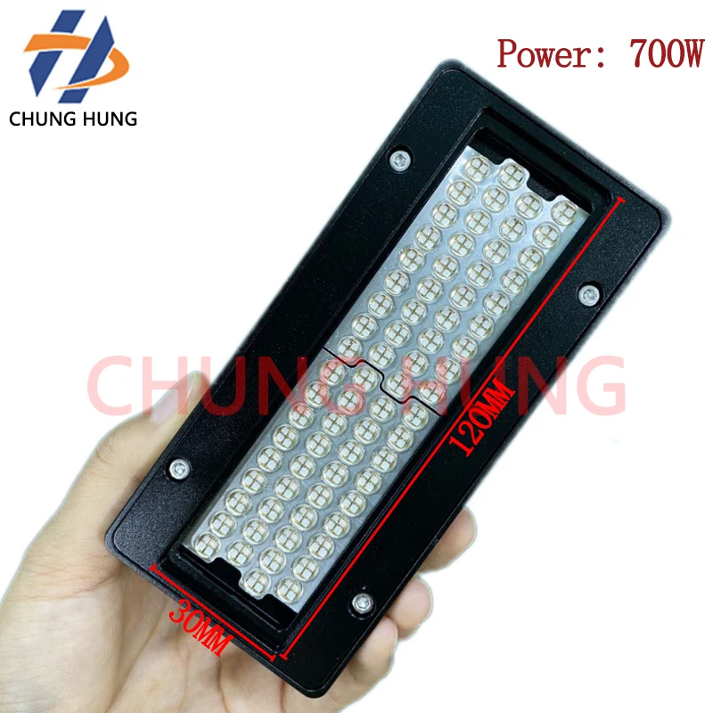 Water cooled UV LED curing lamp suitable for high-speed inkjet and UV flatbed printers UV ink fast drying screen drying UV lamp