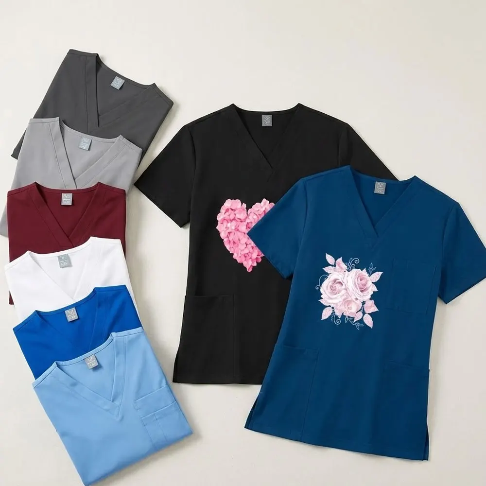 

Signature Pet-Care Apparel: Quick-Dry Custom Scrubs | Gentle Unisex Duty Wear for Puppy Check-Ups & Hospital Wellness