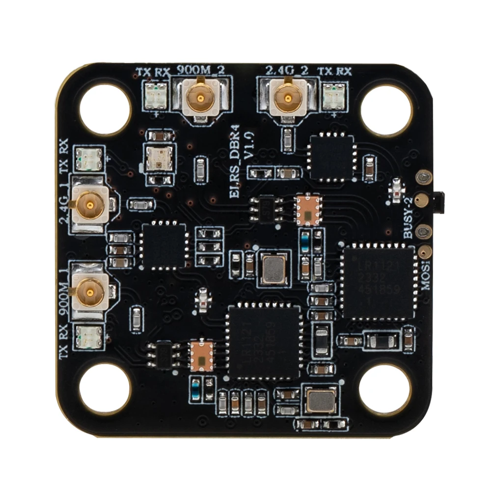 Radiomaster DBR4 2.4GHz 868/900MHz Dual-Band Dual-Channel Gemini Xrossband ExpressLRS Receiver for Nomad Module