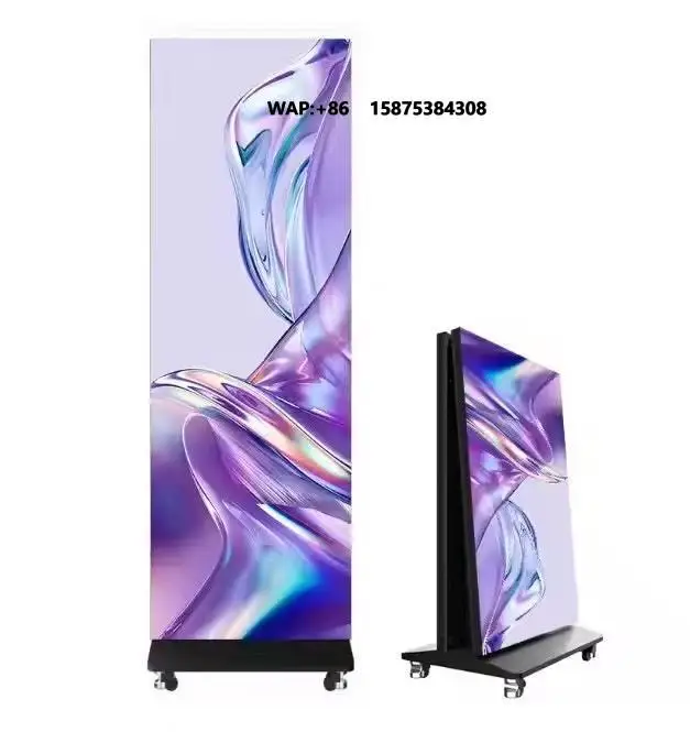 Flexible Rollable Advertising LED Display Poster Can Be Bent for Curved Surface Advertising