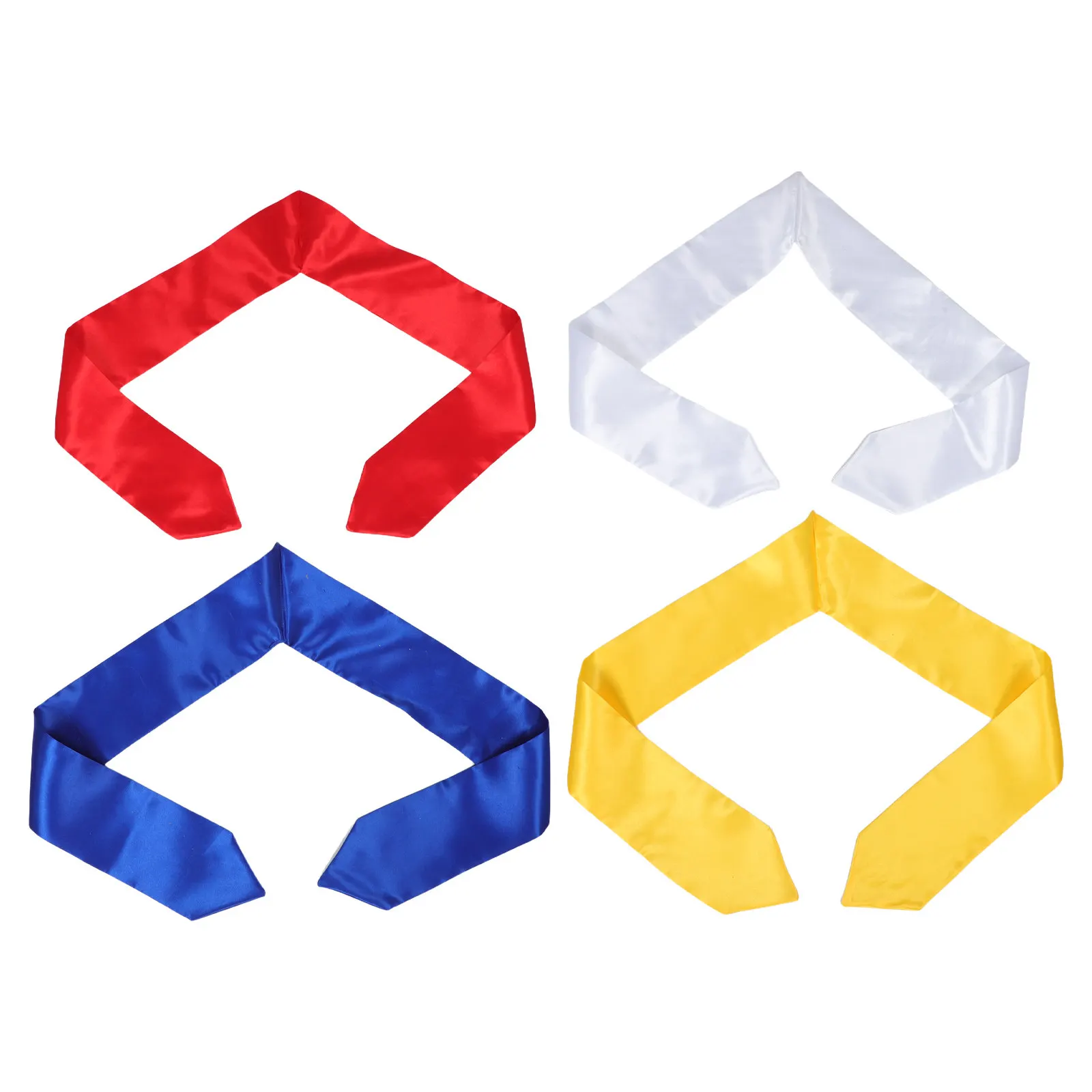 4Pcs Graduation Stole Satin Sash 2026 Multicolor Comfortable Student Sashes Senior Celebration Party Decoration