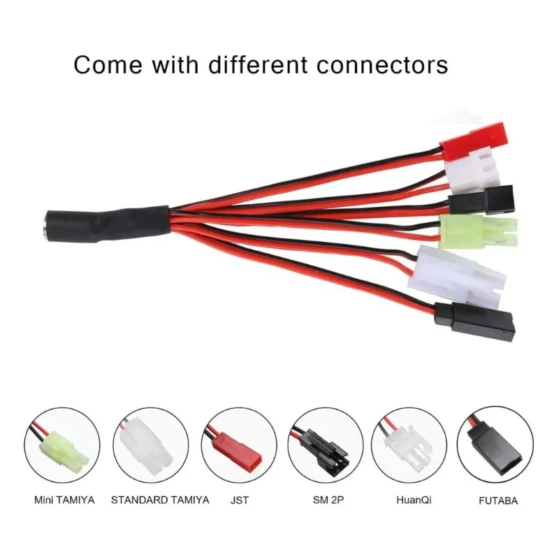 Professional Battery Pack For Nimh Nicd Automatic Cell Counting Power Management With 6 Connectors