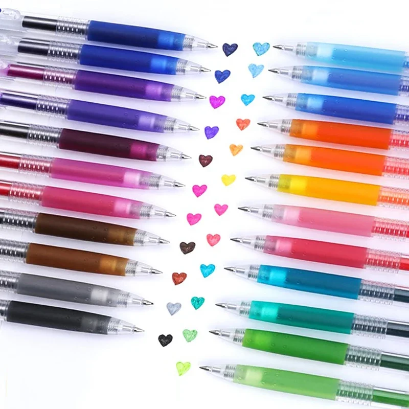 

Japan PILOT LJU-10EF Juice Gel Pen 36 Color 0.5mm Kawaii School Supplies 1PCS