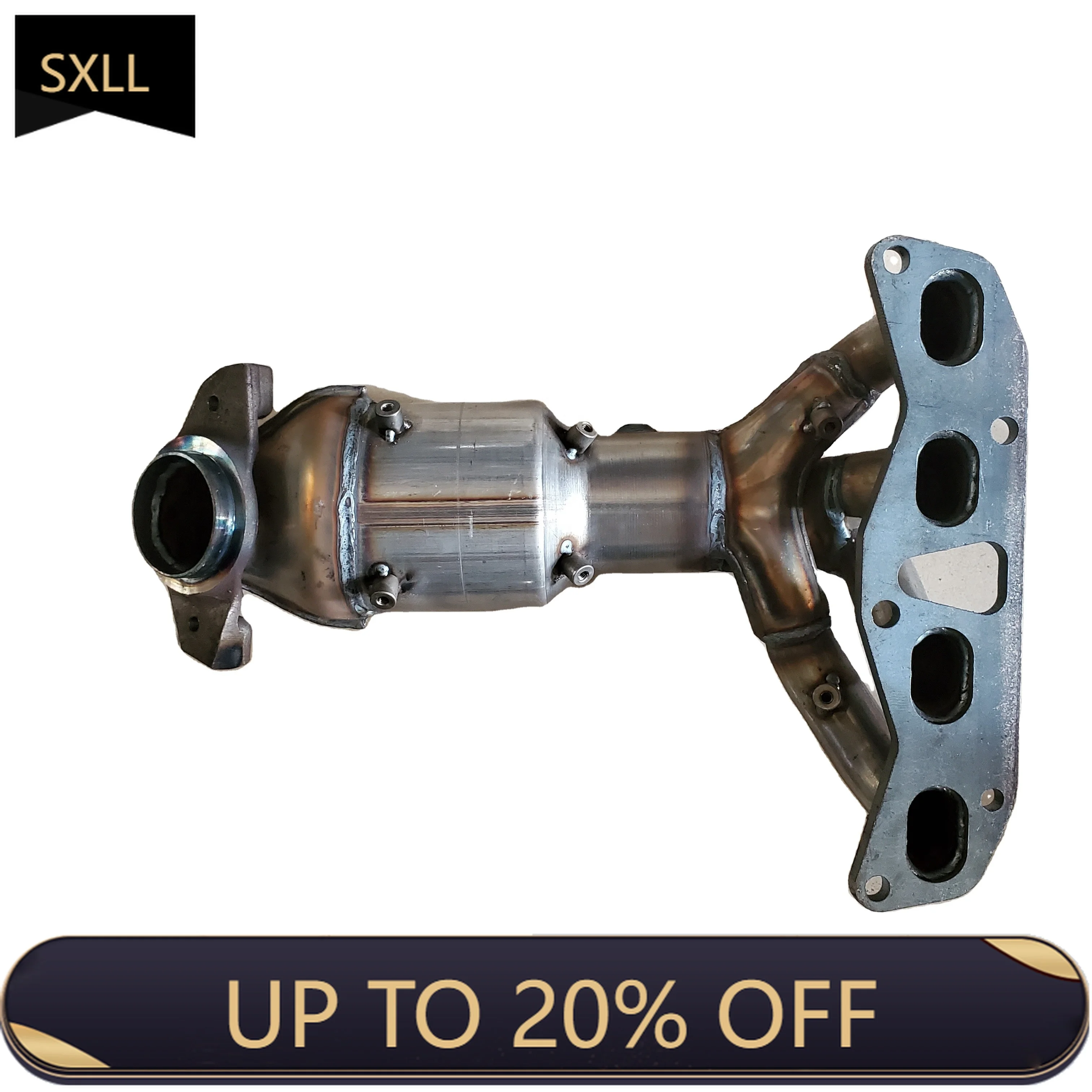 

SXLL Kicks' Automotive Exhaust Catalyst Engine Manifold Euro4 Catalytic Converter Kicks' Ternary Catalytic Converter