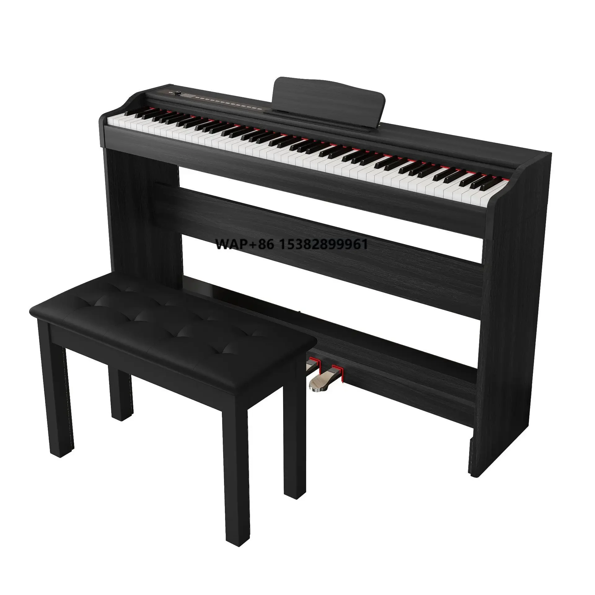 Professional 88-Keys Heavy Hammer Electric Piano Digital for Adults Kindergarten Teachers Home School Use Special Test Grades