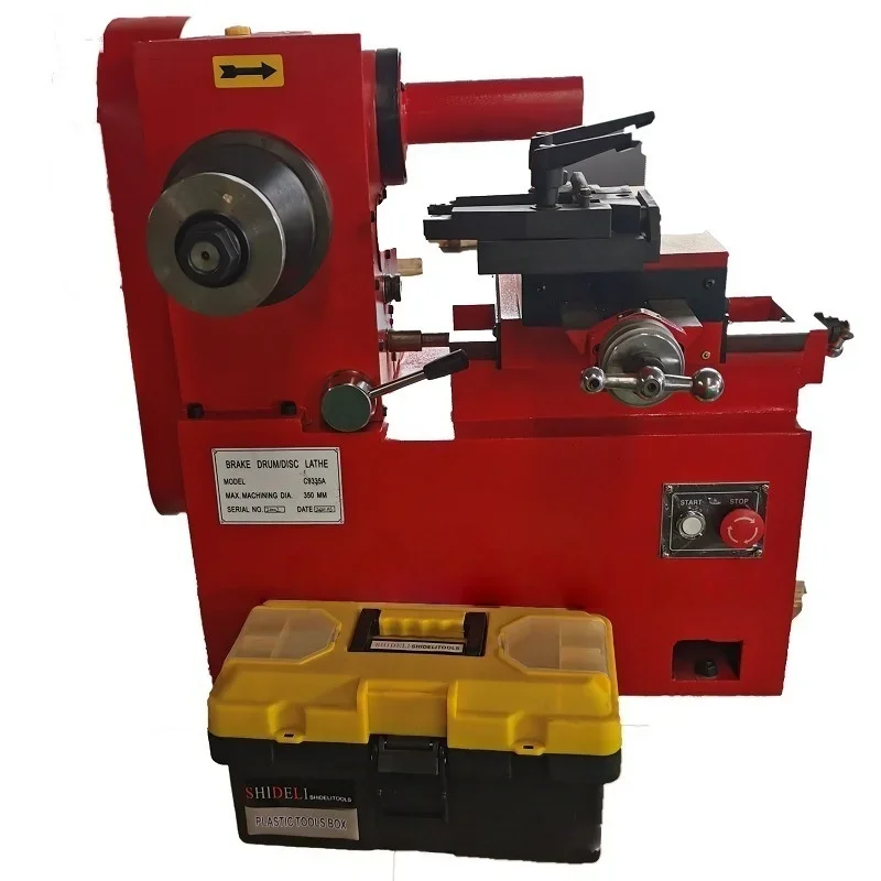 Brake Disc Repair Machine CD-ROM Machine Disc Grinding Machine Manual Lathe Trolley Automotive Brake Drum Disc Lathe