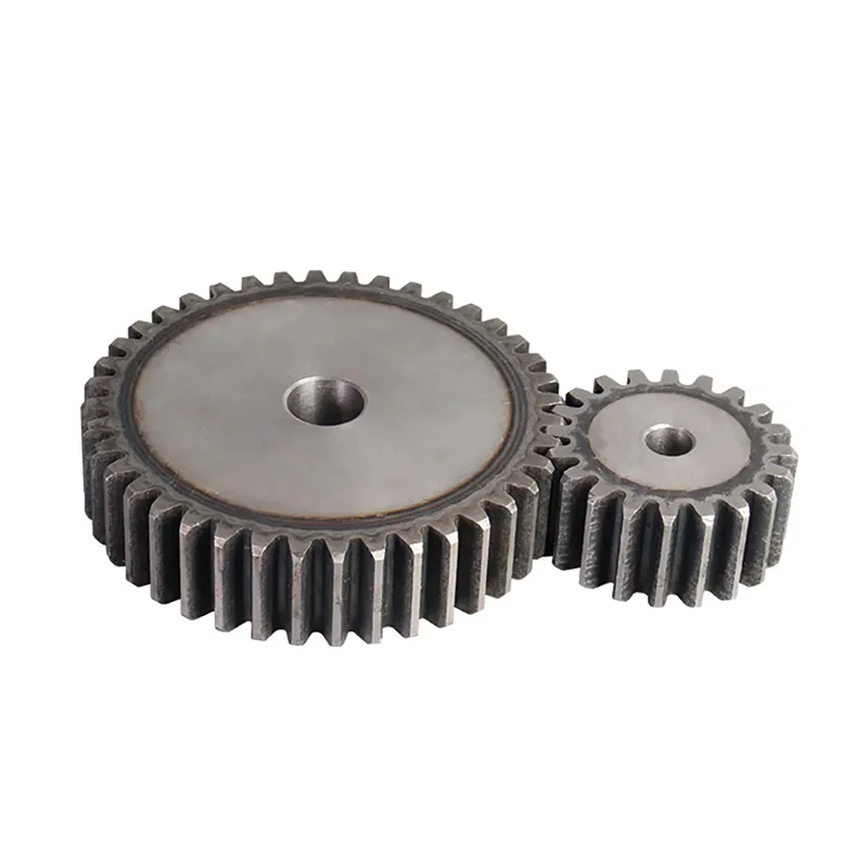 Ingranaggi cilindrici 3M 12-52T OD42-162mm x30mm 45 #   Precisione industriale in acciaio personalizzata per sistemi di azionamento dei motori