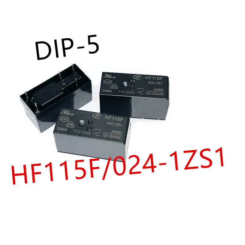 10piece  HF115F/005-1ZS1 、HF115F/012-1ZS1 、HF115F/024-1ZS1  New Power Relay  HF115F-005-1ZS1 、HF115F-012-1ZS1 、HF115F-024-1ZS1