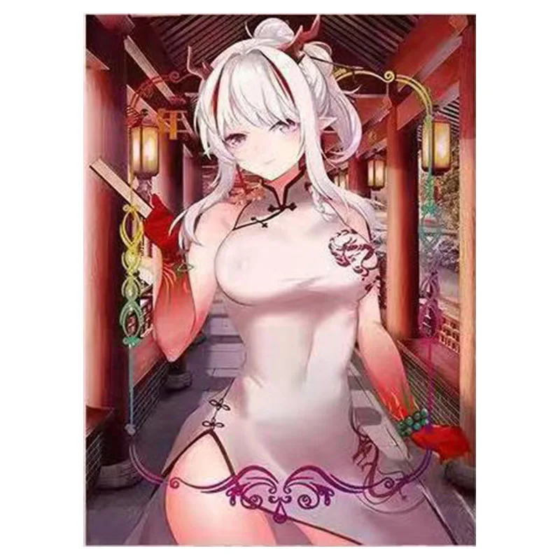 أنيمي آلهة قصة نادرة تحصيل بطاقة Ereshkigal Taiho Nishikigi Chisato Kamisato Ayaka Shenhe لعب لصبي هدية عيد ميلاد