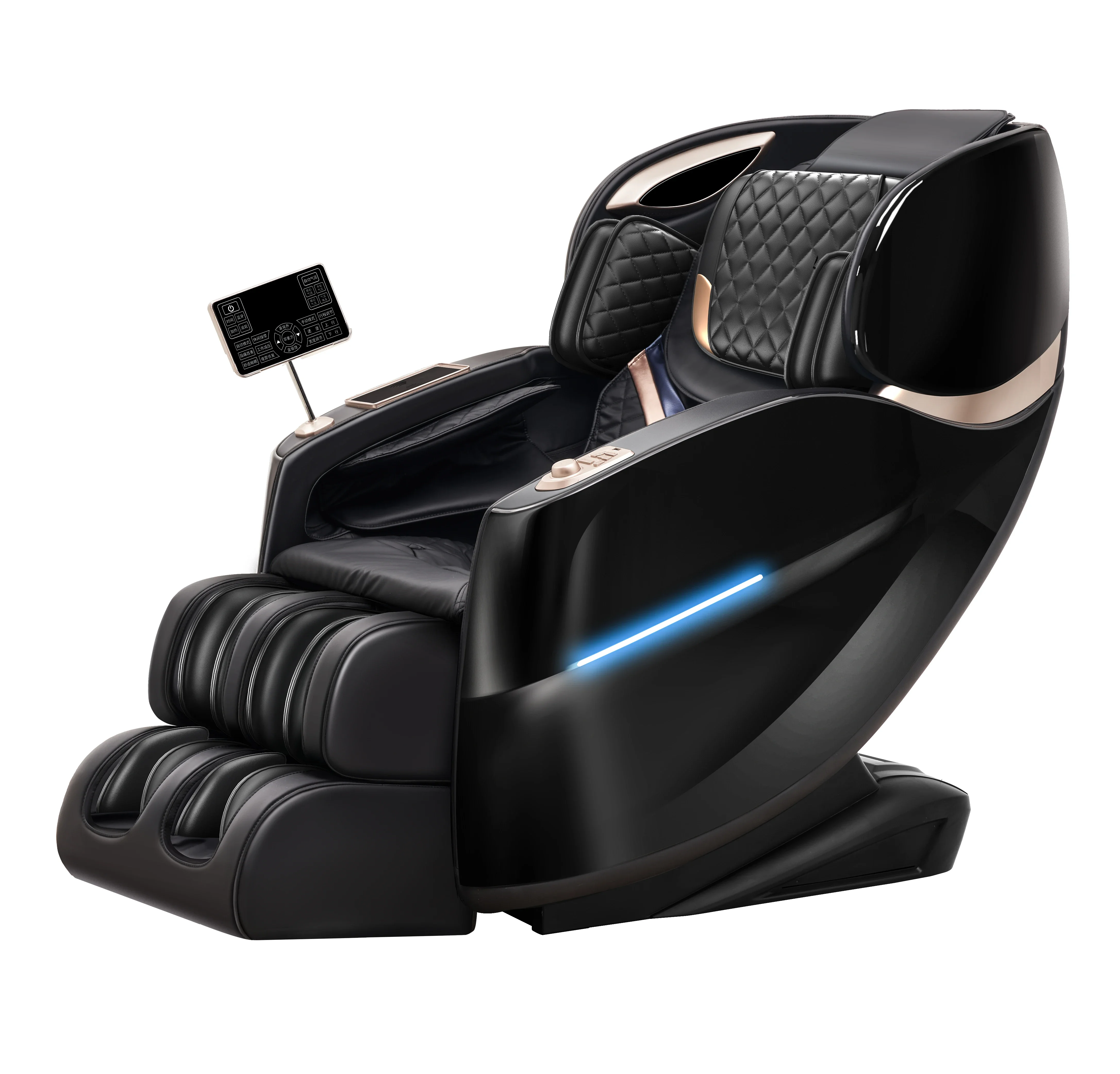 Electric sofa luxury shiatsu kneading heating therapy air pressure massage armchair 4d massage chair with touch screen