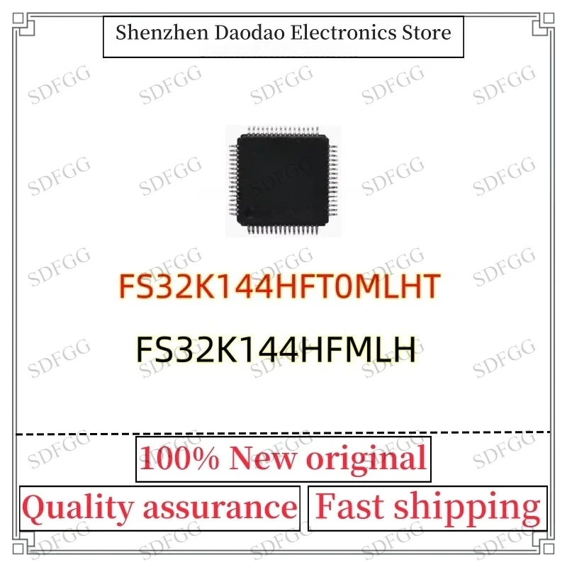 FS32K144HFT0MLHT FS32K144H FMLH FS32K144HFMLH LQFP-64 Microcontroller Chip IC New Original