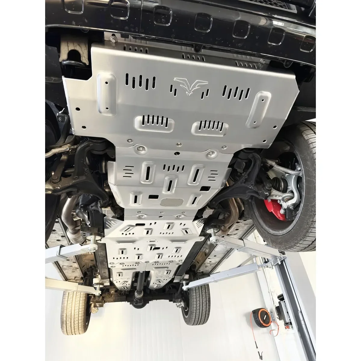 New  Al-Mg Alloy Skid Plates Fit for AMG G63 G500 G400D Accessories Covers Radiator Engine Gearbox Transfer Case Fuel Tank