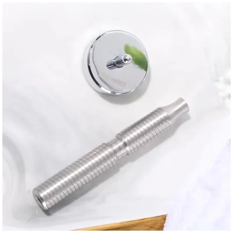 YAQI 88mm Razor Handle Solid Stainless Steel Material Safety Razor Handle Men Shaving Products Best Gift for Men Wet Shaving