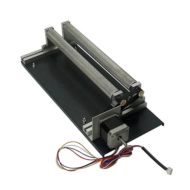 Laser Engraving Machine Rolling 4th Axis Rotary Axis Rotary Jig Cylinder for CO2 Fiber Laser Engraver Marking Machine