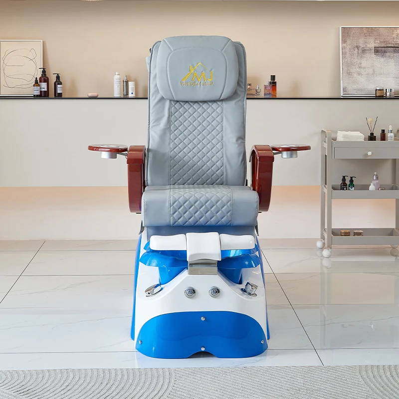 Pedicure Chair.Pacific GT Pedicure Spa Chair For Professional Salons & Spas, Shiatsu Massage Chair, LED Light In Bowl