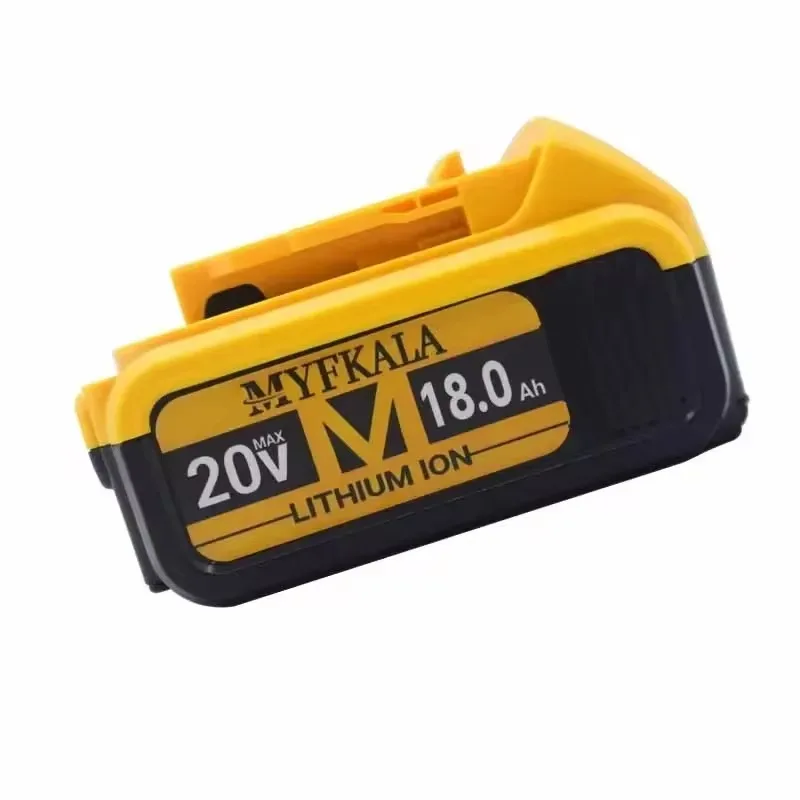 Batería 100% Original para herramienta eléctrica Dewalt, 18000mAh, 20V, DCB206, 20V, 18.0Ah, DCB206, DCB205, DCB204-2