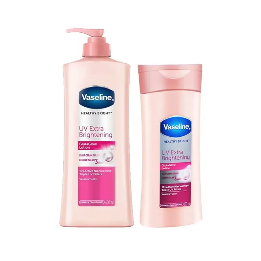 

400 мл/200 мл Vaselina Sano Brillante UV Extra Iluminador Gembali Glow Loción Corporal Evens Тон кожи и улучшает тусклость