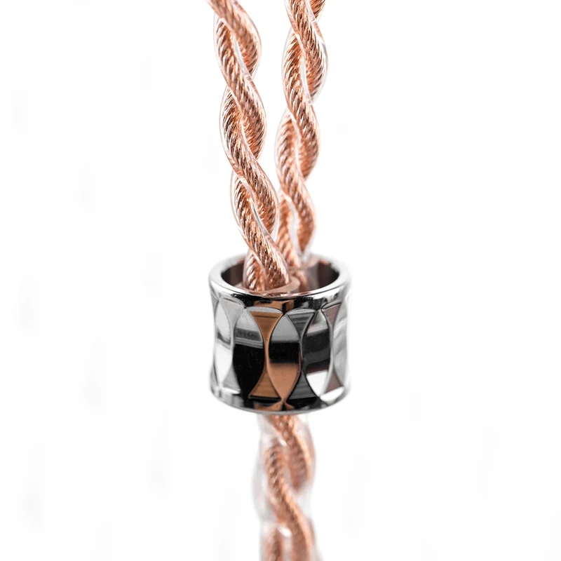 MoonDrop Line T سماعة ترقية كابل 0.78 2Pin 4.4 مللي متر 6N واحد كريستال النحاس 196-Core Litz هيكل سماعة ترقية كابل