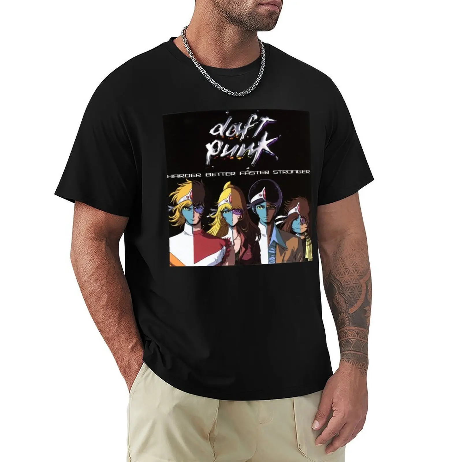 

interstella 5555 - vintage music T-Shirt essential t shirt summer tops anime stuff graphic tee shirt black t shirts for men