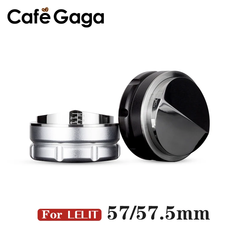 57MM 57.5MM Coffee Distributor Stainless Steel Tamper For Lelit Anna Anita Convex Distribution Coffee Accessories Barista Tools