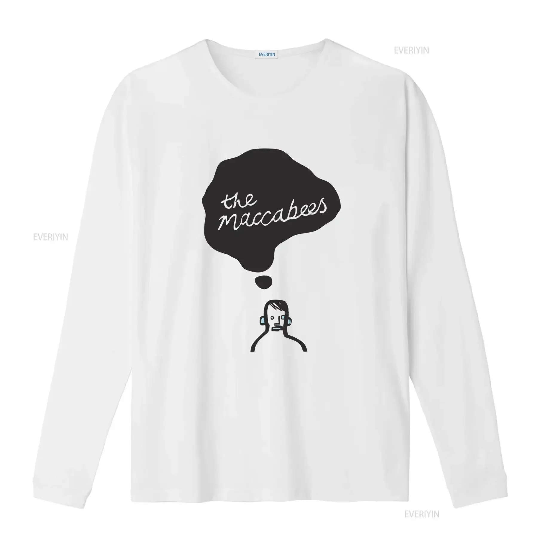 The Maccabees Album Sampler T Shirt White with Logo Print Casual Round Neck Sizes S 5Xl Machine Washable Music Merch for Attire