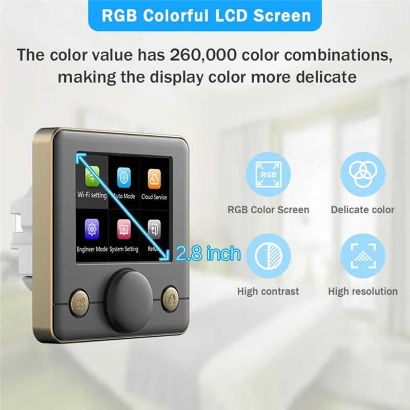 

ABAC-Tuya Wi-Fi термостат электрический термостат для подогрева пола регулятор температуры газового котла Tuya Smart Alexa Google Home