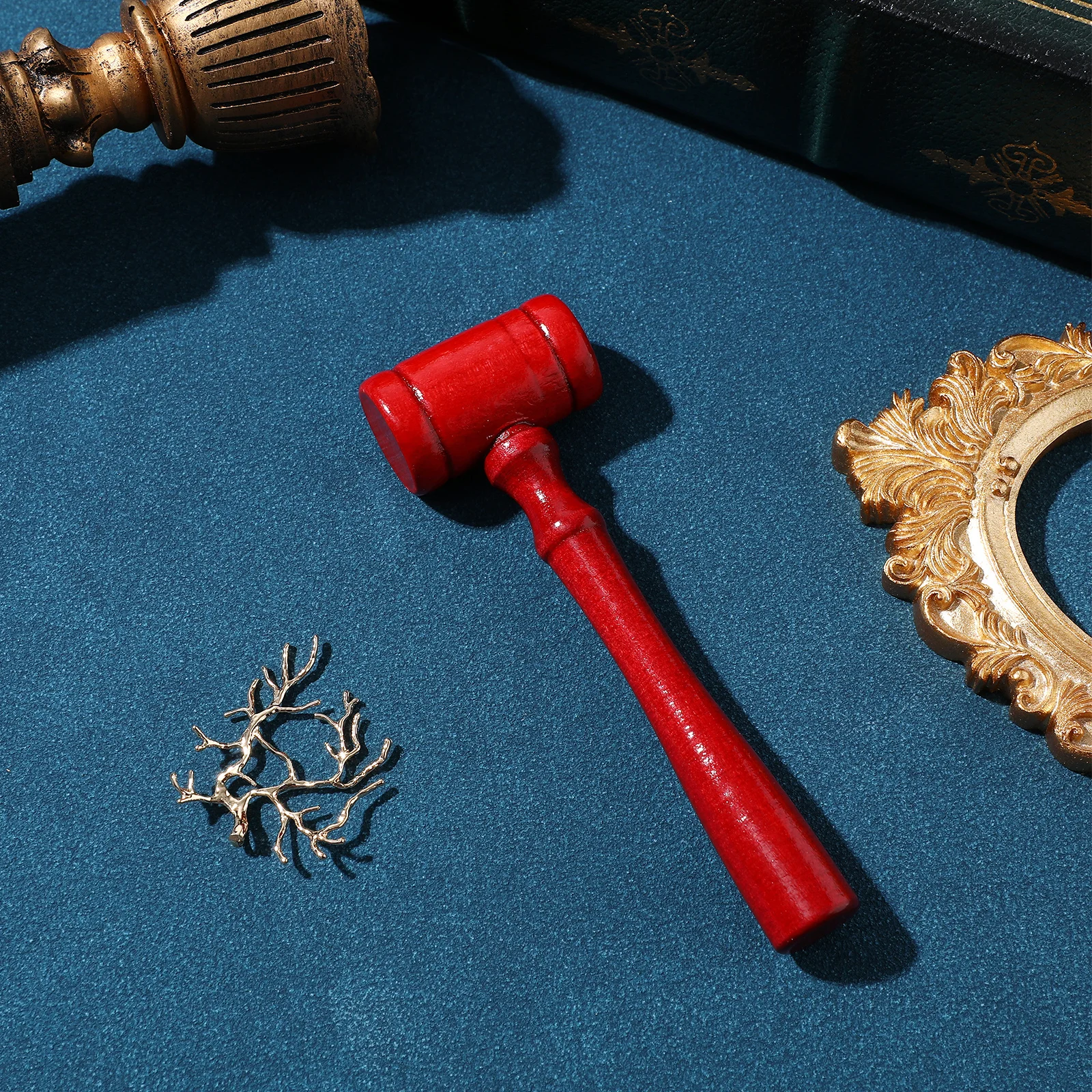 5 個の子供用木製小槌セットミニハンマー腕の動きの調整スキル開発楽しいノック遊びツール木製小槌