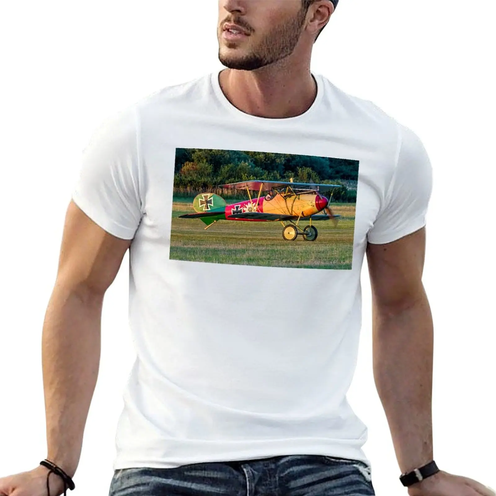 TVAL Albatros D.Va reproduction ZK-TGY lifts her tail T-Shirt affliction shirts blue archive mens graphic t-shirts funny