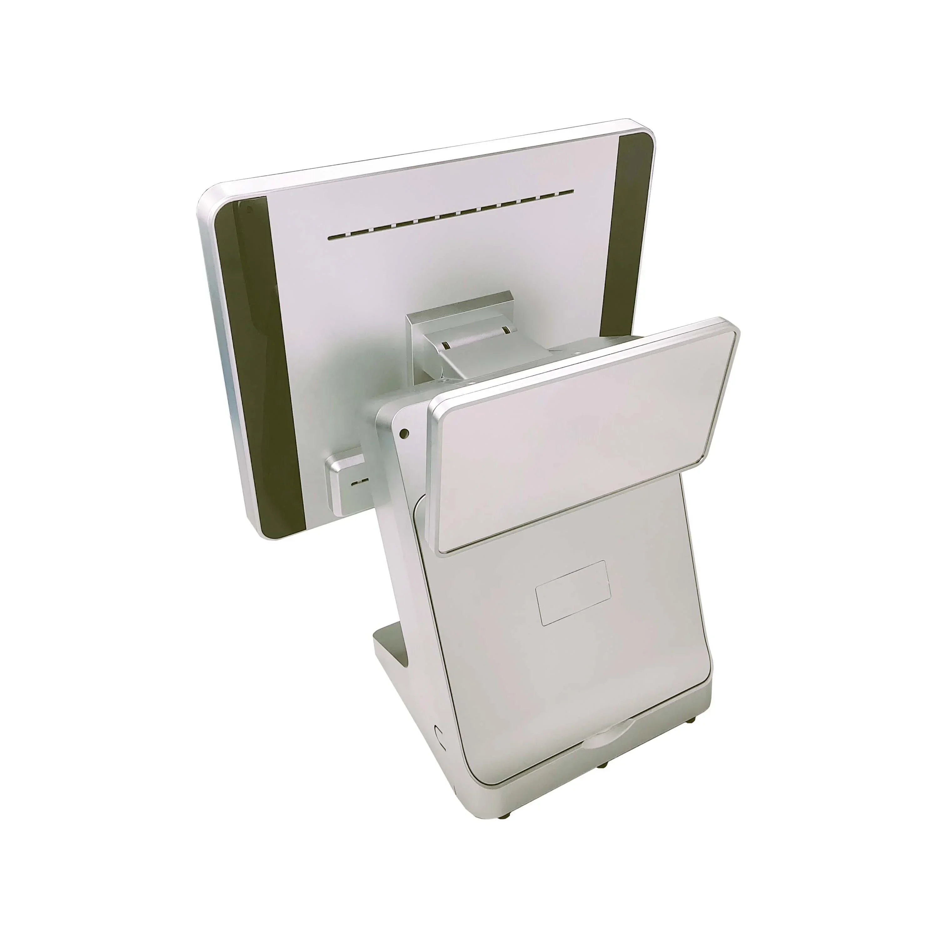 Terminal POS 15 Inci Sistem POS Ritel Windows Semua dalam Satu Penjualan Hitam