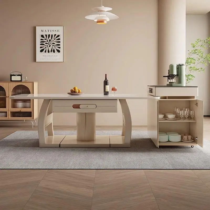 All-in-one home dining table multi-functional automatic island mahjong machine