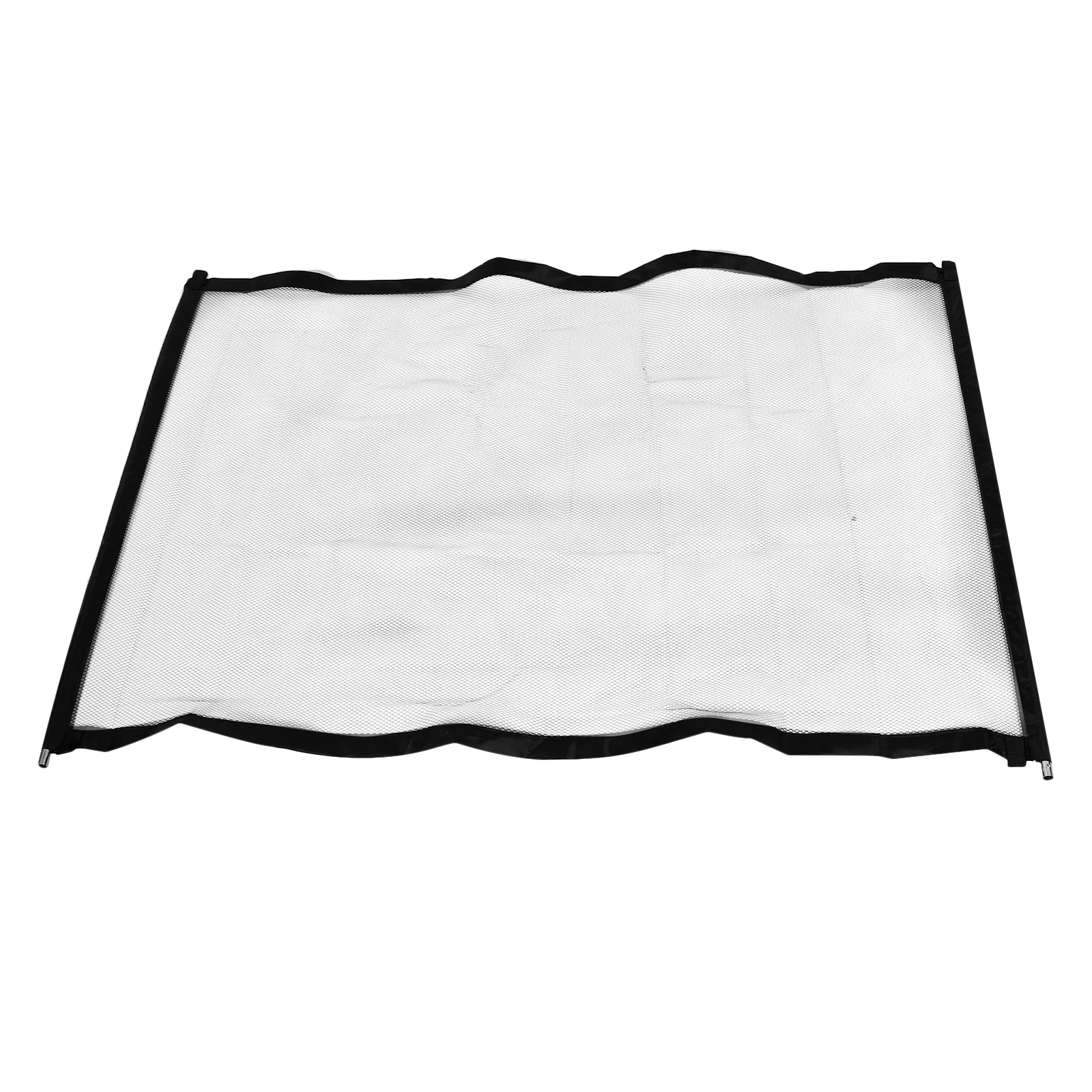 

Dog Mesh Gate Portable Pet Isolation Fence Foldable Pet Safety Gate Durable Fabric Barrier For Indoor Outdoor Use Puppies