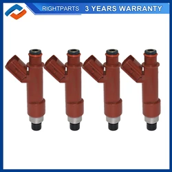 도요타 YARIS NCP90 NCP92 2NZFE 1.3L L4 2325021060 23250 21060 23250 21060 연료 인젝터, 4 개