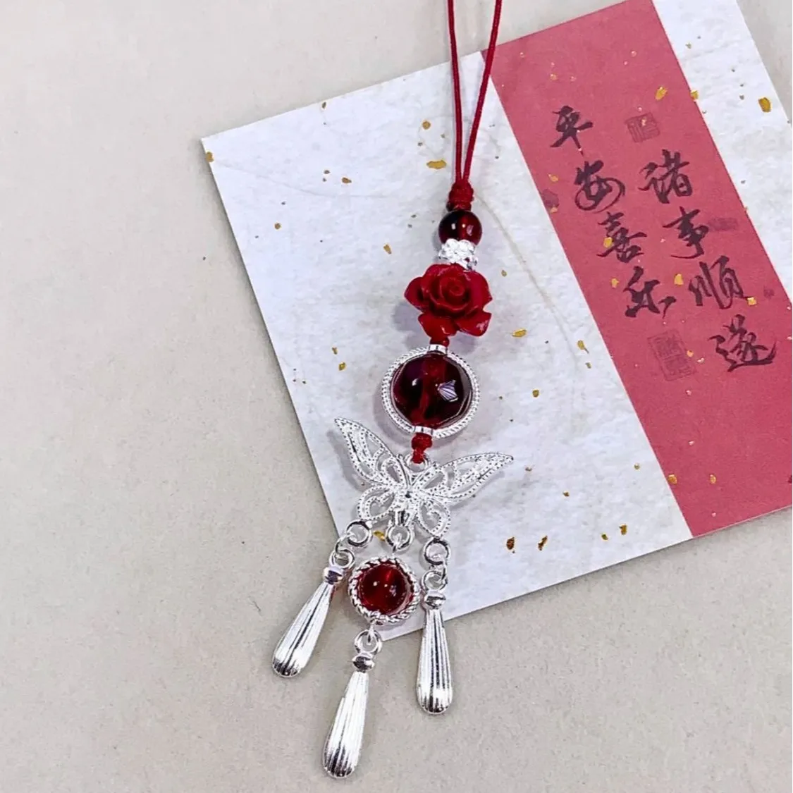 Anime Tian Guan Ci Fu Xie Lian Hua Cheng Mobile Phone Lanyard Heaven Official's Blessing Phone Straps Keychain Bags Pendant Gift
