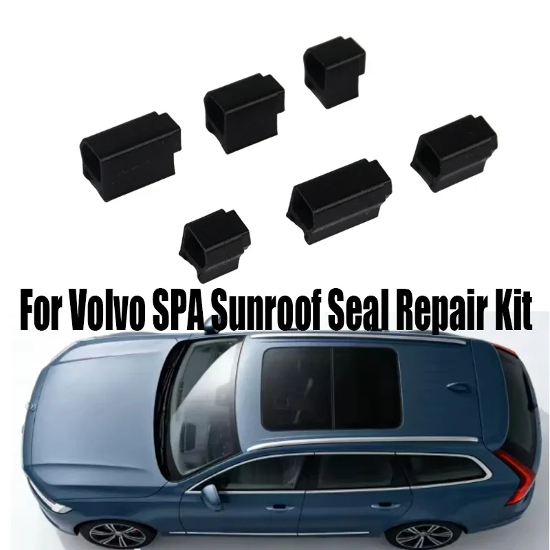 1set Plastic Car Sunroof Seal Repair Kits Replacement For Volvo SPA Sunroof Seal Repair Kit For XC90 XC60 V60 V90 ( 32342701 )
