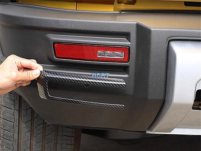 

Rear Bumper Fog Light Cover Front Lamp Trim Frame Car Styling Protector Decoration Accessories For BYD Equation Leopard 5 2023 +