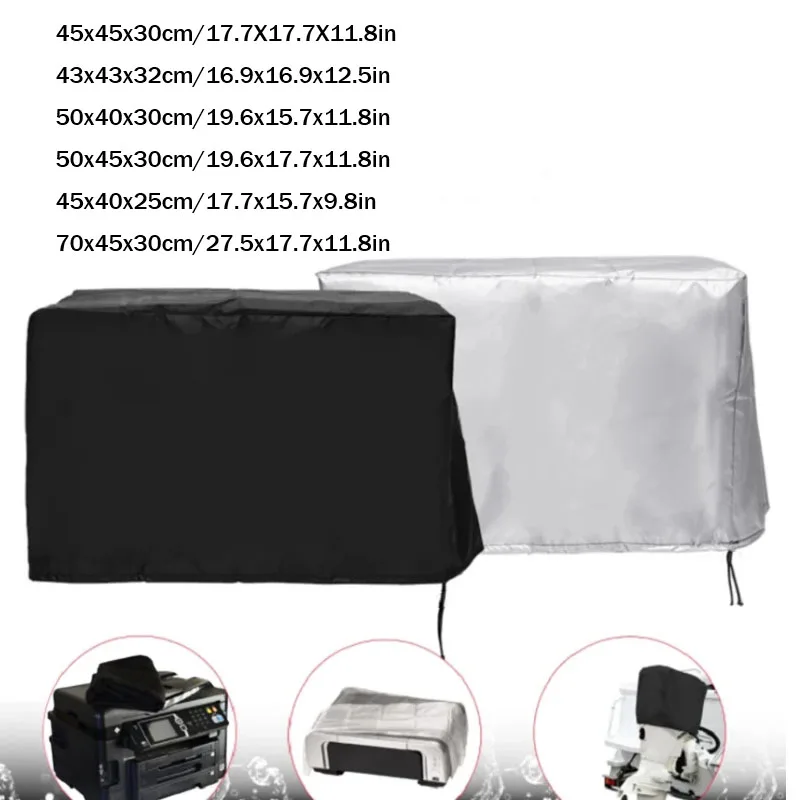Multi-Specification Printer Dust Cover, Compatible with HP Canon Brother Wireless Models, 6-Size Universal Protective Sleeve