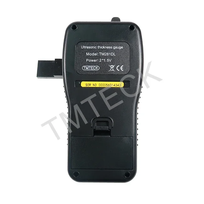 เครื่องวัดความหนาอัลตราโซนิก Peiqi/การทดสอบความหนา/เครื่องทดสอบอัลตราโซนิก พร้อมฟังก์ชันสแกน A&B และวัดผ่านสารเคลือบและสี รุ่น TM281DL