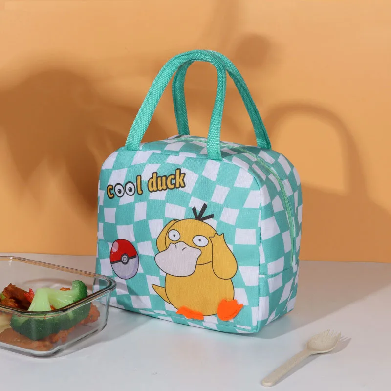 Toiletry Insulated Lunch Bags Cartoon Thermal Heat Lunch Tote Picnic Food Preservation Bag Cooler Ice Pack Lunch Box Storage Bag