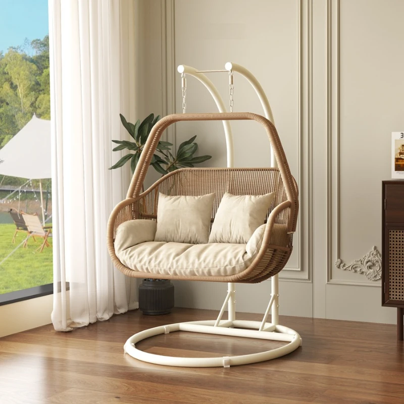 

Hanging Basket Rattan Chair Swing Indoor Home Balcony Leisure Hanging Chair Outdoor Garden Hanging Basket Chair