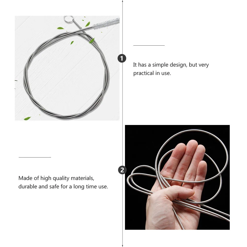 

2 pcs Refrigerator Drain Cleaner Universal Fridge Dredging Device Flexible Cleaning Tool For Drain Hole Clog Remover Cleaning