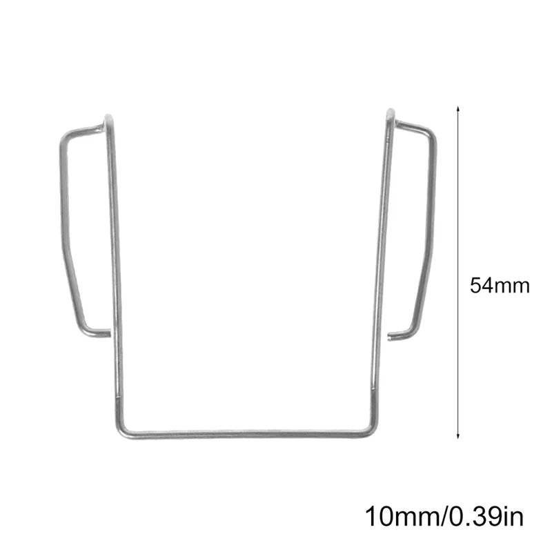 Práctico Clip trasero de hierro con cuello para micrófono inalámbrico Sennheiser cintura G1 G2 G3 G135 G100