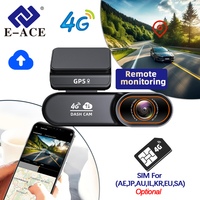 Mini Potable 4G Drive Recorder Built-in GPS Support Remote connection 24H Park Monitor Collision Warning Car Dash Cam Black Box