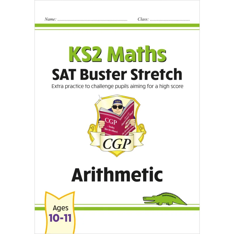 

KS2 Maths SAT Buster Stretch Арифметика на 2025 Тестов Книги CGP Координация Групповые публикации 9781782948568 Книга