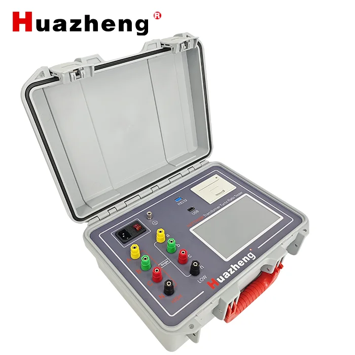 Huazheng Electric Impedance Ttr Meter Transformer Turns Ratio Vector Group Tester