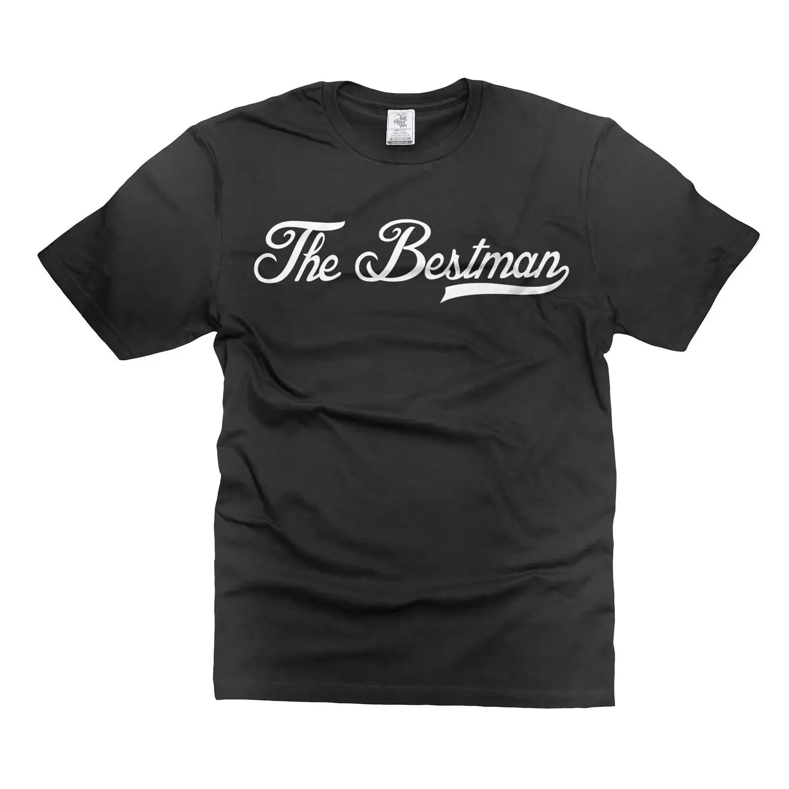 Men's 'The Bestman' Wedding T Shirt Bachelor Party Groom Crew vintage Washed fashion Stylish graphic Breathable Stretched Soft